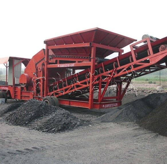 移動篩分破碎機(jī)